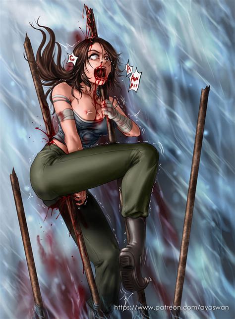 Lara Croft Impalement By Ayaswan Hentai Foundry