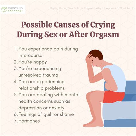 Crying During Sex Is It Normal Why Does It Happen