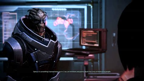 Mass Effect 3 Garrus Romance Reunion Youtube
