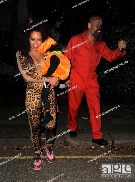 Jonathan Ross Halloween Party Arrivals Mel B Arrives Dressed As Her Popstar Alter Ego Scary