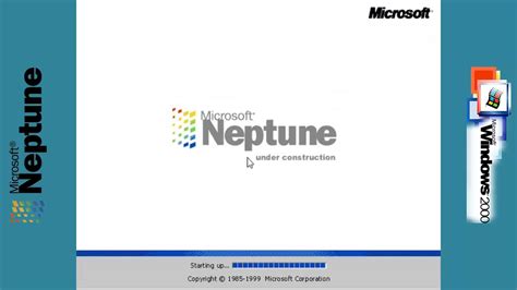 Windows Neptune Upgrading Windows 2000 To Neptune Build 5111 Youtube