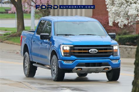 2021 Ford F 150 Tremor In Velocity Blue Metallic First Photos Ford