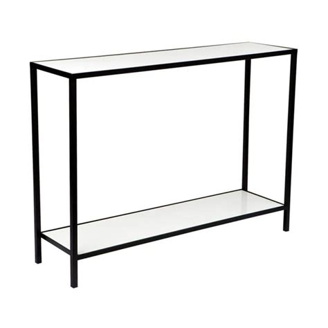 Simplife Cocktail Marble Console Table Black Simplife