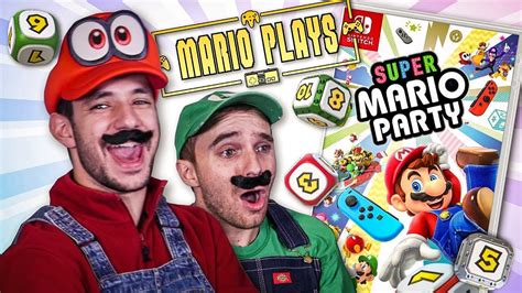 Mario Plays Super Mario Party Youtube