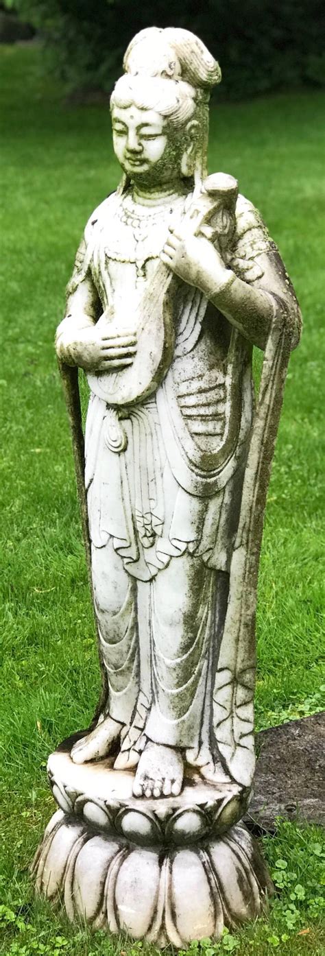Marble Figural Garden Statue For Sale At 1stdibs