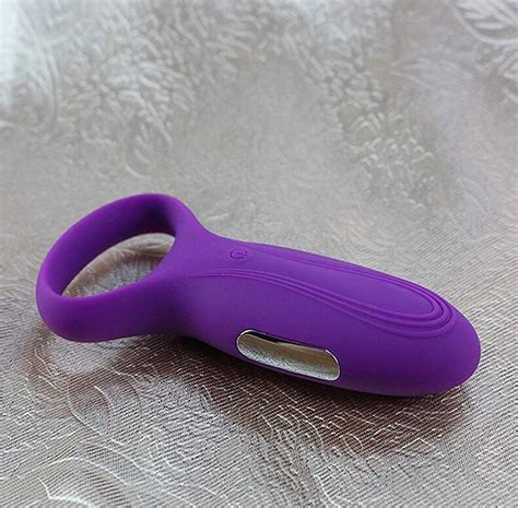 Silicone Usb Charging 7 Speed Male Vibrating Lock Cock Ring
