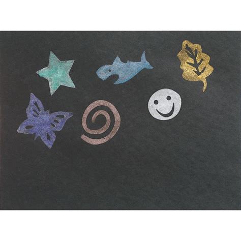 Colorations® Large Metallic Washable Stamp Pads Set Of 6