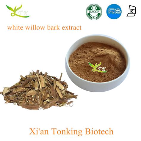 Relieve Pain Herbal Medicine White Willow Bark Extract Salicin Buy White Willow Bark Extract