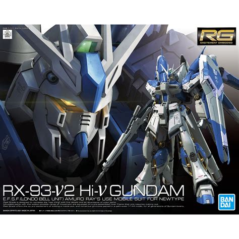 Authentic 1144 Rg Hi V Gundam Mobile Suit Gundam Model Kit Lazada Ph