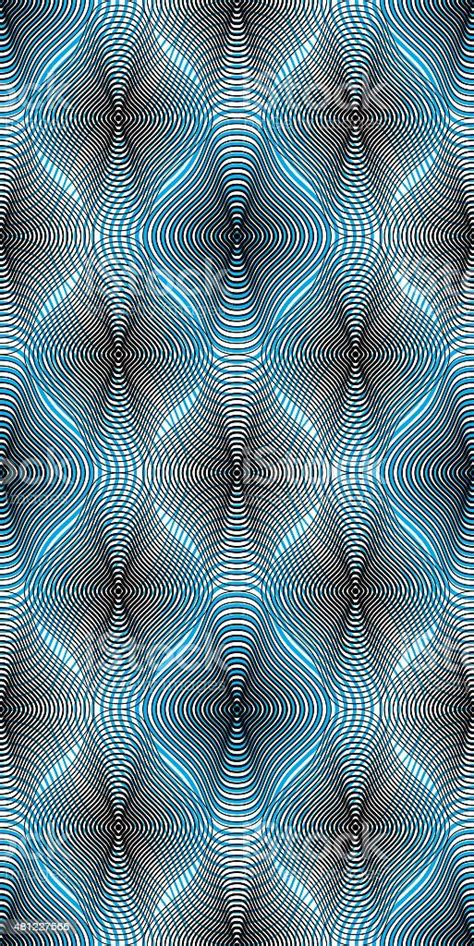 Vector Bright Stripy Endless Overlay Pattern Art Continuous Stock