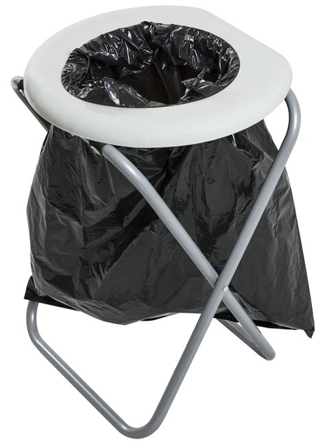 Andes Portable Folding Camping Outdoor Toilet With 10 Bags Ebay