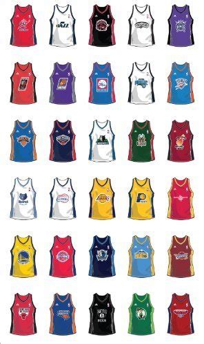 Qoo10 Nba Teams Jersey 30 Wall Decals Stickers Furniture And Deco