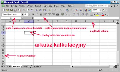 Poznajemy Arkusz Kalkulacyjny Ms Excel Gambaran