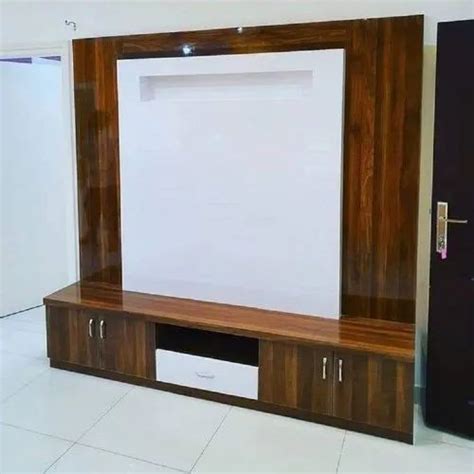 Wall Mounted Wooden Hall Tv Unit At Rs 1200square Feet In Vasai Virar