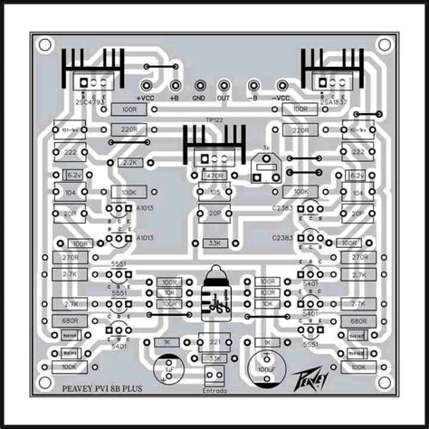 Audio Schematics Service Manuals Peavey Cs 4080power Amplifier Peavey