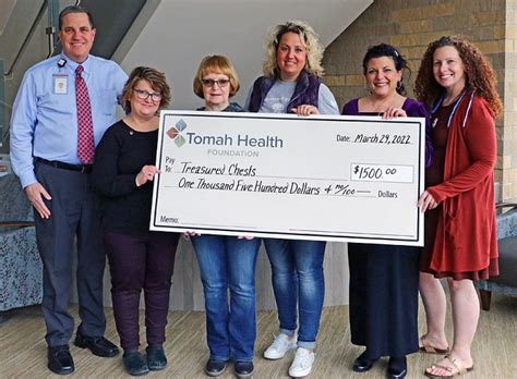 Tomah Health Community Foundation Supports Cancer Group Tomah Health