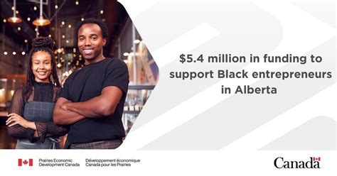 Government Of Canada Invests In Black Entrepreneurship In Alberta