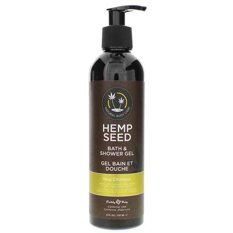 Hemp Seed Bath Shower Gel Earthly Body