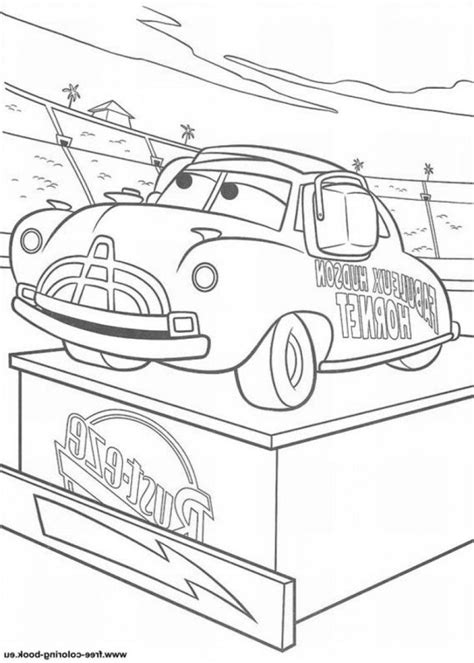 Cool ramone in cars coloring page. Doc Hudson Coloring Pages - Coloring Home