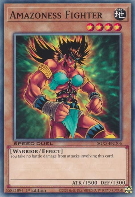 Amazoness Fighter Speed Duel Gx Duelists Of Shadows Yugioh