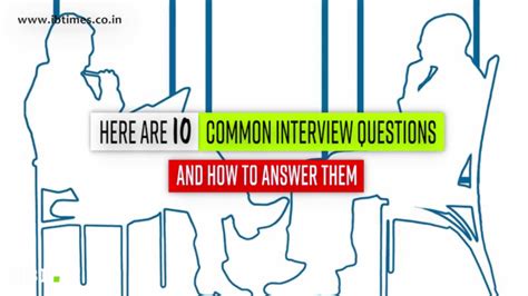 10 Common Interview Questions And How To Answer Them Video Ibtimes