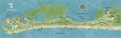 Resort Map South Seas