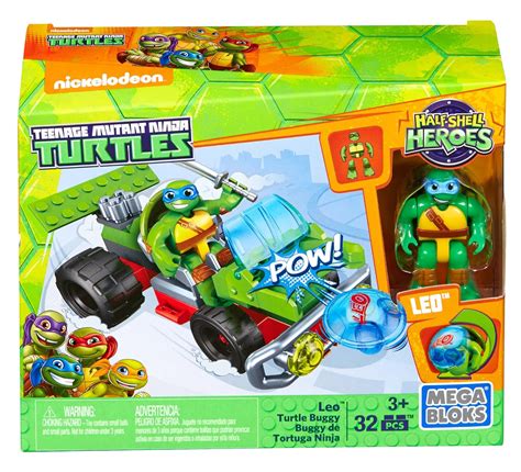 Mega Construx Teenage Mutant Ninja Turtles Half Shell Heroes Leo Turtle