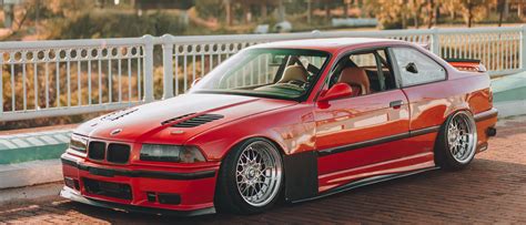 E36 M3 Stance Bmw E36 M3 Red Stance With Images Bmw Bmw E36 Bmw