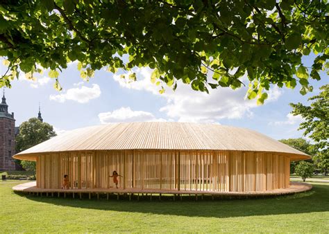 Denmarks Massive Circular Around Pavilion Is Made Entirely From