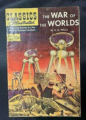 The War of the Worlds Classics Illustrated #124 1954 | eBay