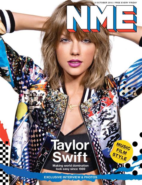 Taylor Swift Nme Magazine October 2015 Celebmafia