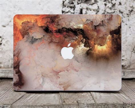 Gold Marble Macbook Decal Laptop Full Cover Geometric Macbook Air 11