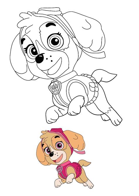 Paw Patrol Coloring Pages 68 Free Printable Coloring Sheets For Kids