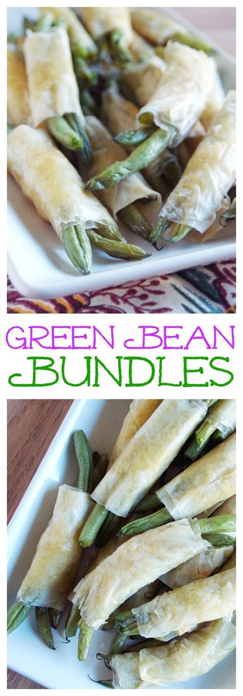 Best green bean appetizer finger food from this french fried green beans appetizer makes a yummy and. Fresh green beans rolled in phyllo dough and baked with ...