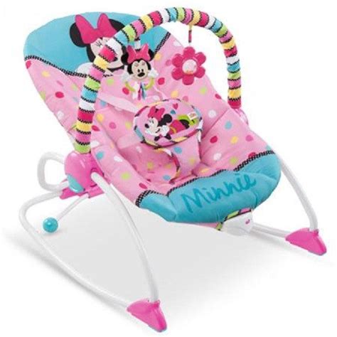 Disney Baby To Toddler Infant Musical Bouncer Minnie Mouse Rocker