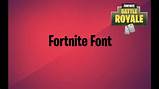 There is a bit of confusion for the name of this logo font. Tuto How to have Fortnite Font for free ! (Windows / Mac ...