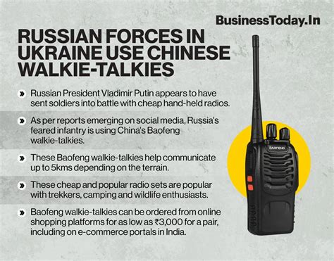 Twitter Posts Show Russian Forces In Ukraine Lack Basic Tools Use Civilian Radios Businesstoday