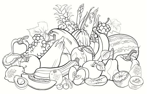 all-fruits-coloring-pages