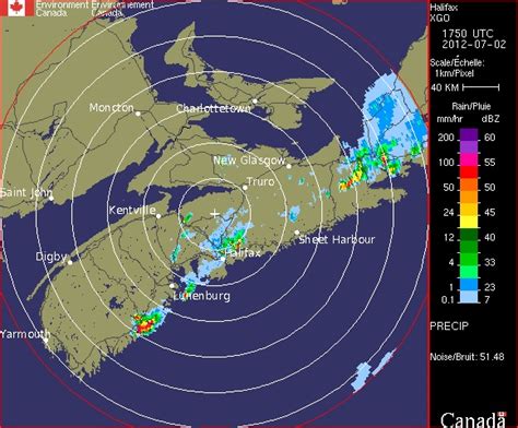 Weather Radar Halifax Ns Environment Canada Radar Weather Halifax