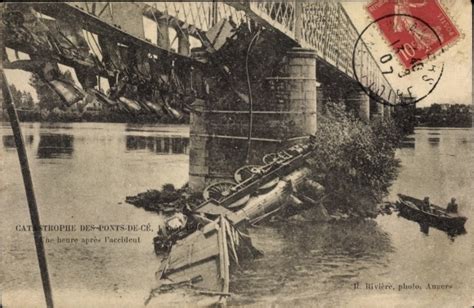 Postcard Les Ponts De C Maine Et Loire Catastrophe Akpool Co Uk