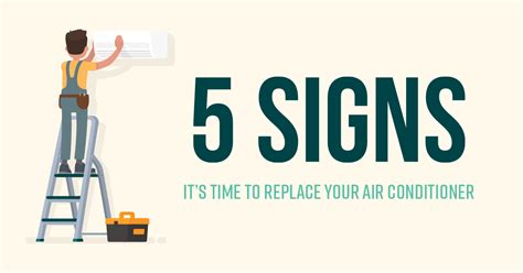 Infographic 5 Signs Its Time To Replace Your Air Conditioner Weeks