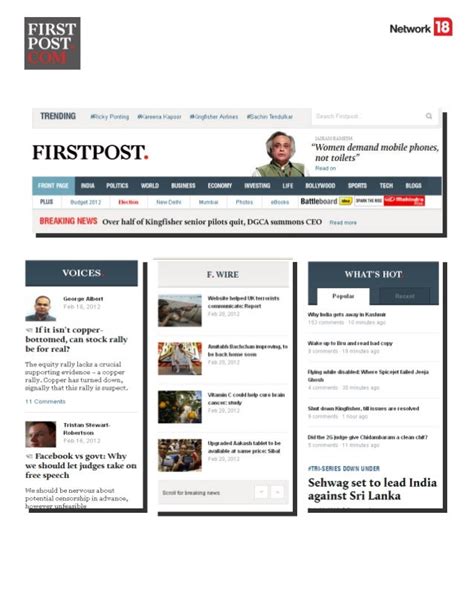 Firstpost Portal Of The Year