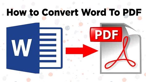 How To Convert Word Document To Pdf With Software And Without Software