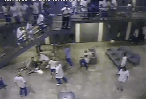 documents and video detail deadly gang fight at private cushing prison facility responded to