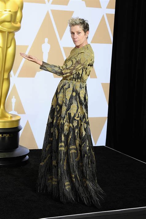 While accepting the best picture oscar during the 93rd academy awards on sunday night, nomadland star frances mcdormand let out a big howl. Frances Mcdormand Oscar 2018 - nearlyagain.com