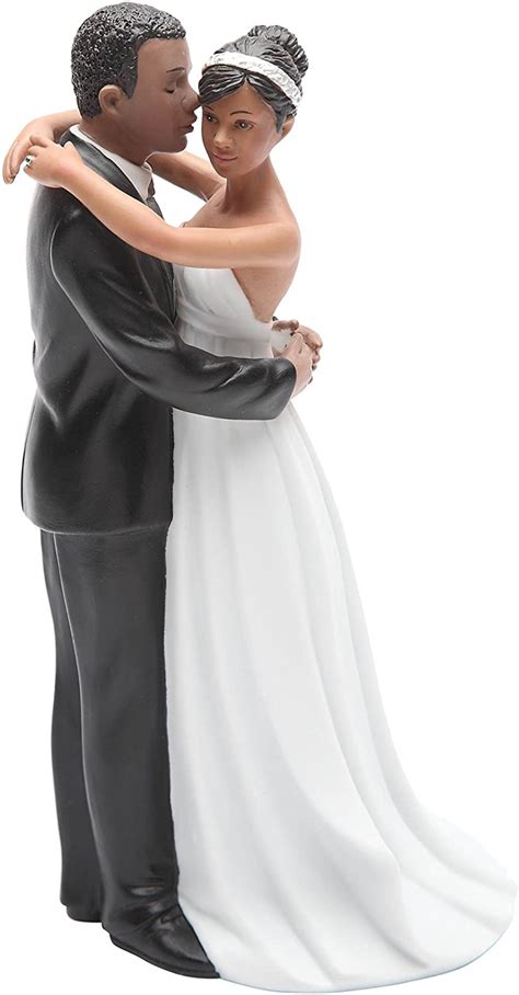 16 Black Couple Wedding Cake Toppers To Personalize Your Cake Weddingwire