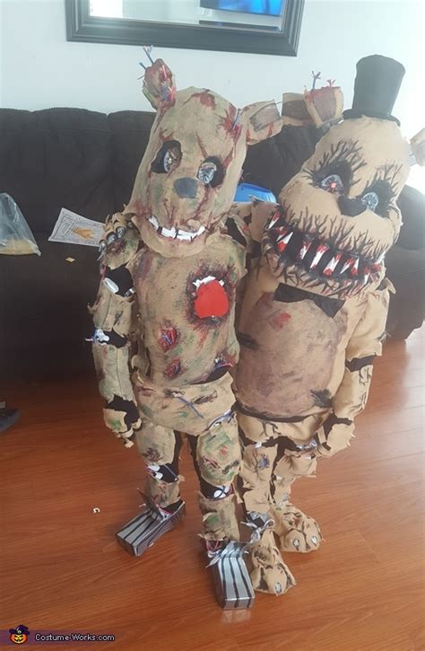 Springtrap And Nightmare Freddy Costume Photo 33