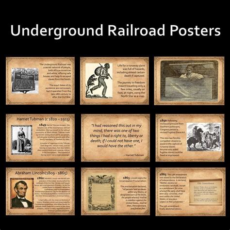 The Underground Railroad Posters Underground Railroad Underground