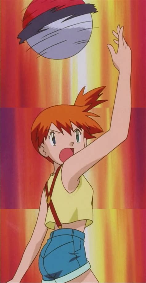 Pin By Anigames On Pokemon Characters Full Size Screenshots Misty From Pokemon Ash And Misty