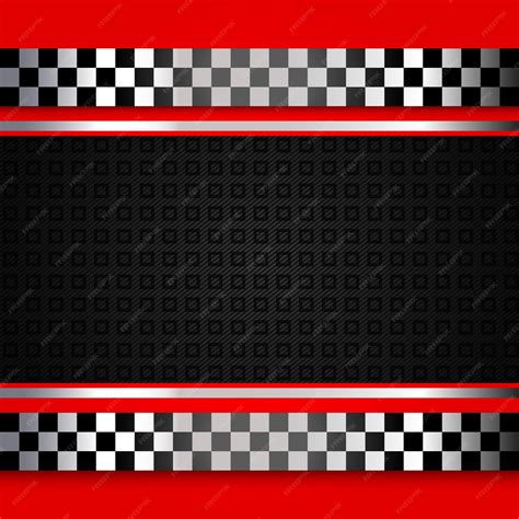 Premium Vector Red Race Background